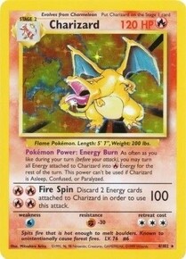 Charizard - 4/102 - Rare - Unlimited