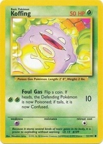Koffing - 51/102 - Common - Unlimited