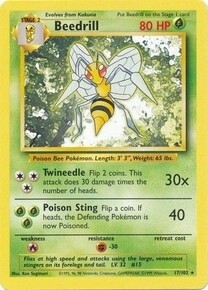 Beedrill - 17/102 - Rare - Unlimited