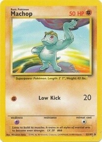 Machop - 52/102 - Common - Unlimited