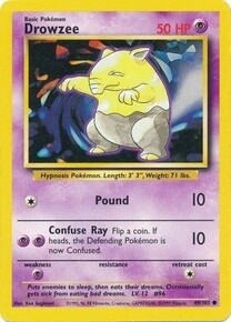 Drowzee - 49/102 - Common - Unlimited