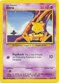 Abra - 43/102 - Common - Unlimited