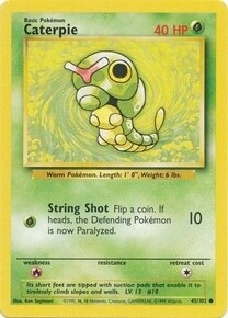 Caterpie - 45/102 - Common - Unlimited
