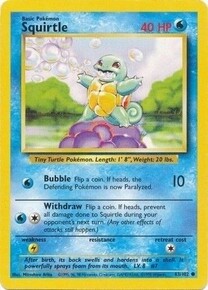 Squirtle - 63/102 - Common - Unlimited