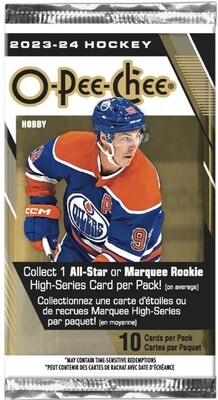 UD 2023-24 O-Pee-Chee Hockey Hobby