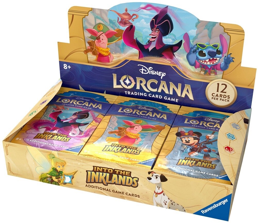 Disney Lorcana Into The Inklands Booster, Format D&#39;emballage: Boite (24 Paquets)