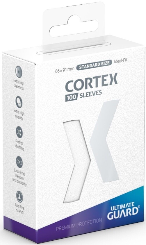 UG Sleeves Cortex Standard Glossy White