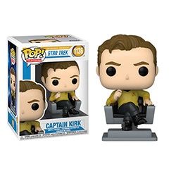 POP TV STAR TREK CAPTAIN KIRK IN CHAIR 1136