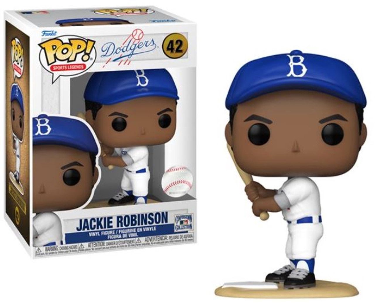 POP MLB LEGENDS JACKIE ROBINSON BROOKLYN DODGERS 42