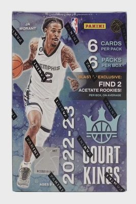 2023 PANINI COURT KING BASKETBALL BLASTER