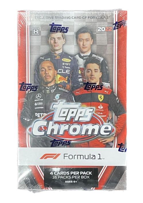 Topps Formula 1 Chrome 2022 Lite, Format D&#39;emballage: Boîte (16 Paquets)