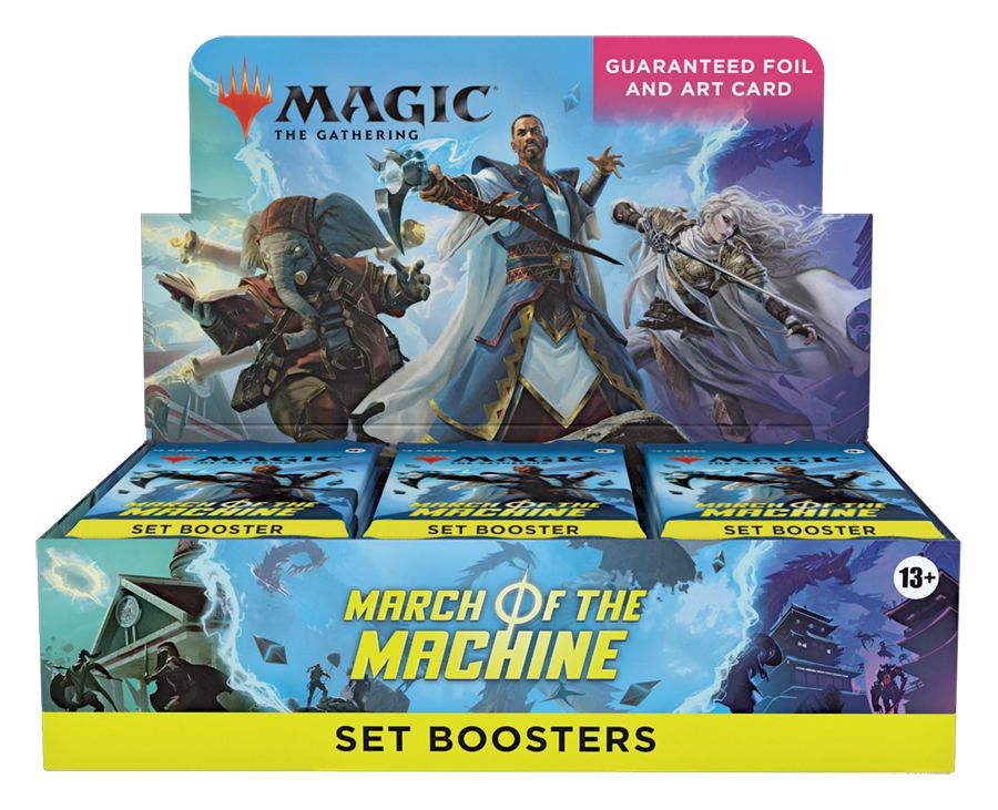 MTG MARCH OF THE MACHINE SET BOOSTER, Format D&#39;emballage: Boite (30 Paquets)