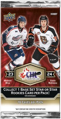 UD 2023-24 CHL Hockey Hobby