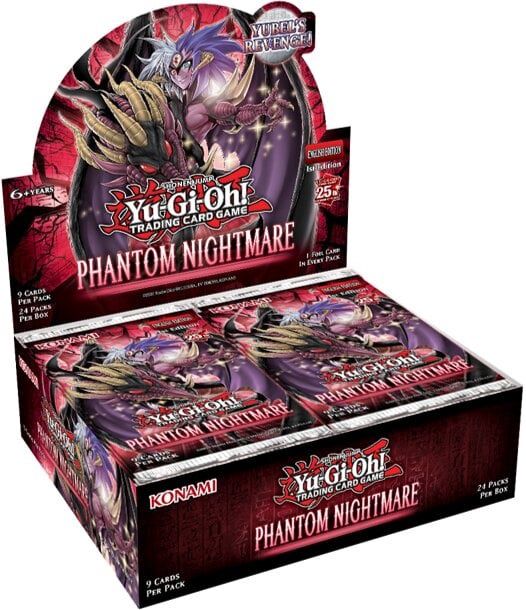 YGO Phantom Nighmare Booster, Format D&#39;emballage: Boite (24 Paquets)