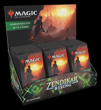 MTG ZENDIKAR RISING SET BOOSTER, Format D&#39;emballage: Boite (30 Paquets)