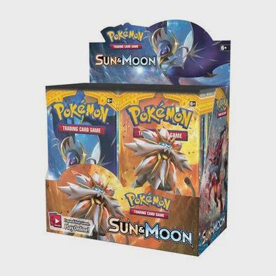POKEMON SM1 SUN AND MOON, Format D&#39;emballage: Boite (36 Paquets)