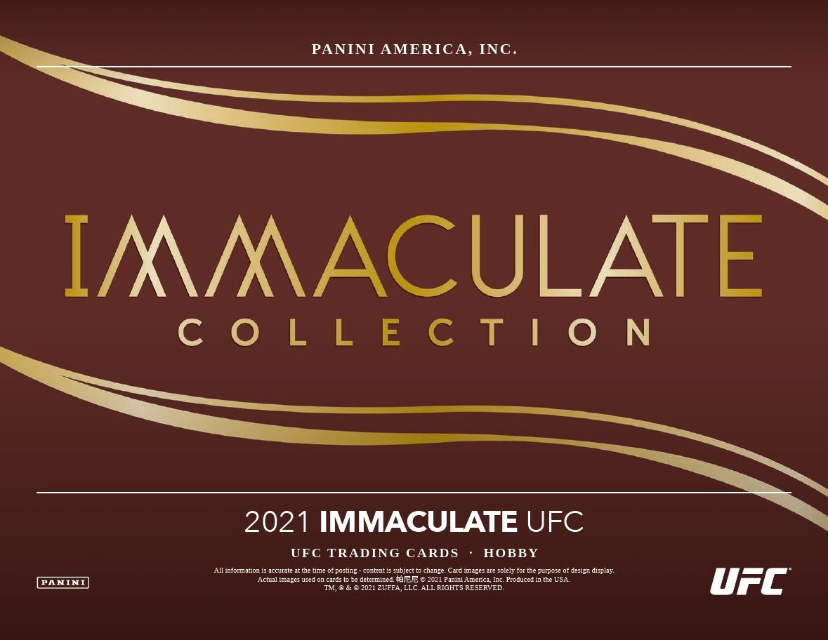 PANINI IMMACULATE UFC 2021