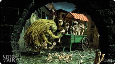 UP PLAYMAT MTG SECRET LAIR MARCH 2024 DIABOLICAL DIORAMAS FIEND ARTISAN