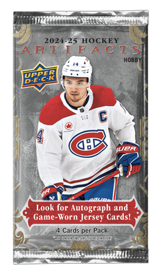 UD 2024-25 Artifacts hockey Hobby