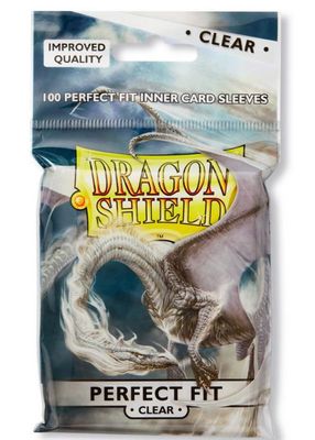 DRAGON SHIELD SLEEVES PERFECT FIT CLEAR 100CT