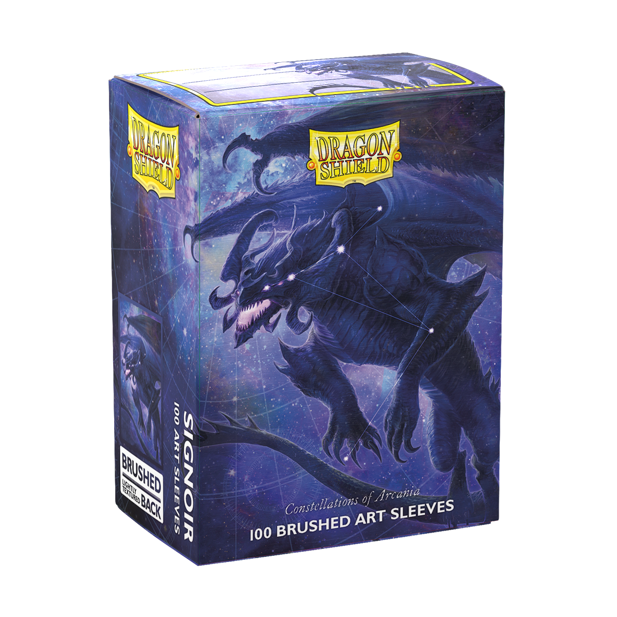 DRAGON SHIELD SLEEVES BRUSHED ART CONSTELLATIONS SIGNOIR 100CT
