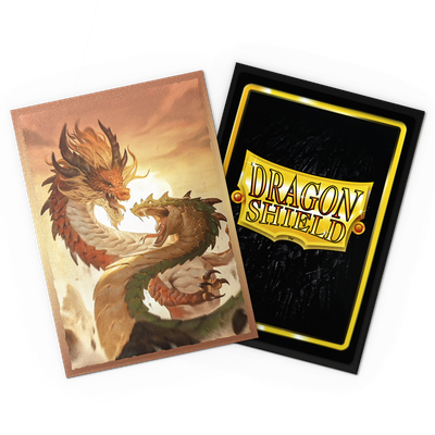 DRAGON SHIELD SLEEVES DUAL MATTE WOOD SNAKE 2025 100CT