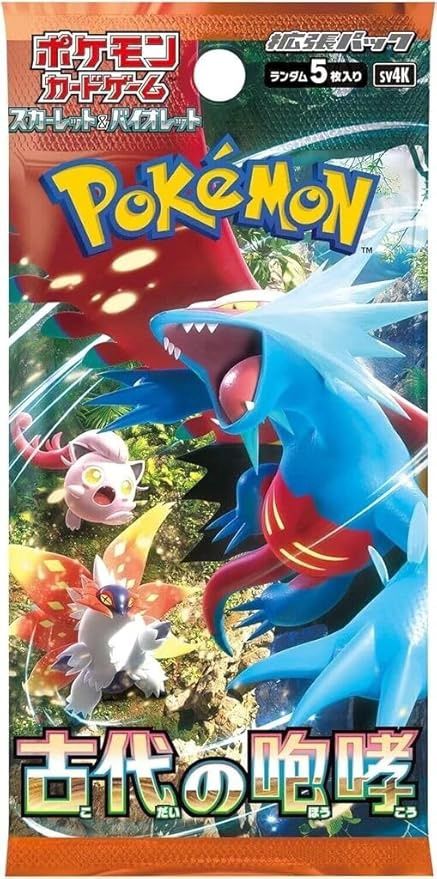 Scarlet &amp; Violet: Ancient roar - Japanese booster, Format D&#39;emballage: Paquet