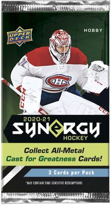 UD 2020-21 Synergy hockey Hobby