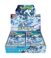 POKEMON  -  SNOW HAZARD - BOOSTER PACK (JAPANESE), Format D&#39;emballage: Boite (30 Paquets)