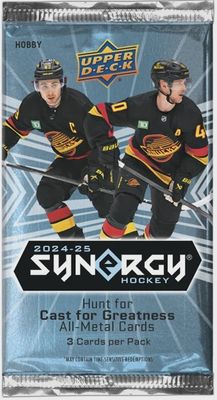 UD 2024-25 Synergy hockey Hobby