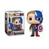POP MARVEL SPLIT CAPTAIN AMERICA STEVE ROGERS