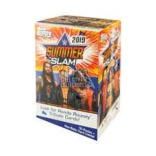 WWE WRESTLING SUMMERSLAM  TOPPS 2019