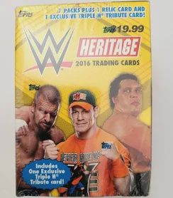 WWE HERITAGE WRESTLING TOPPS 2016