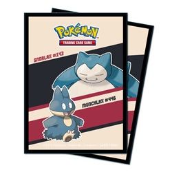 POKEMON SNORLAX &amp; MUNCHLAX DECK PROTECTORS