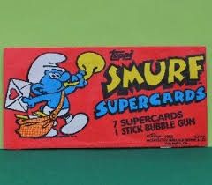 TOPPS - SMURF SUPER CARDS