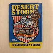1991 TOPPS DESERT STORM PACK