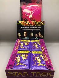 1979 TOPPS STAR TREK TRADING CARDS, Format D&#39;emballage: Boite (36 Paquets)