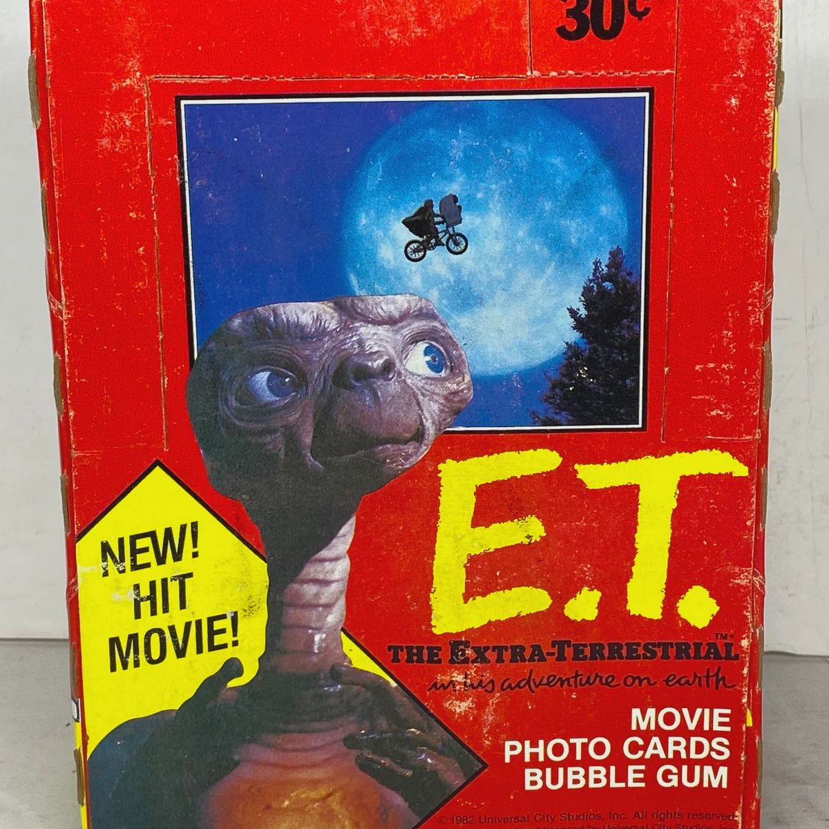 1982 E.T. Extra Terrestrial Trading Cards Original