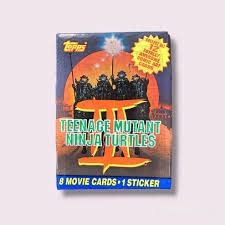 TOPPS - TMNT III MOVIE CARDS STICKERS