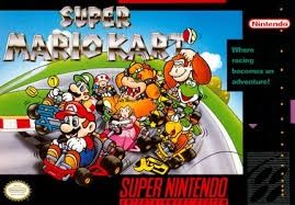 SNES - SUPER MARIO KART