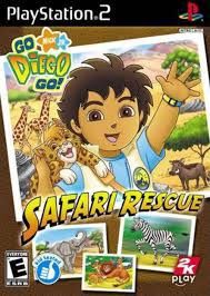 PS2 - GO DIEGO GO SAFARI RESCUE