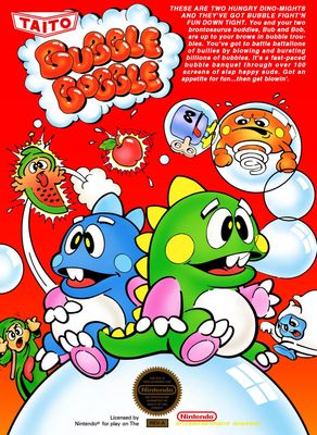 NES - BUBBLE BOBBLE