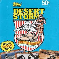 1991 TOPPS DESERT STORM Sealed Trading Cards