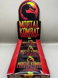 1992 MORTAL KOMBAT Trading Cards BOX