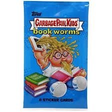 Garbage pail kids - Book worms (6 sticker cards)