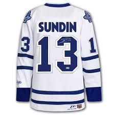 Autographed Jersey - Mats Sundin (White Toronto)