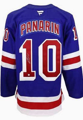 Autographed Jersey - Artemi Panarın (Home NYR)