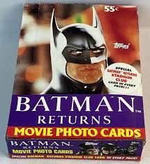 1992 Topps Batman Returns Movie Photo Cards, Format D&#39;emballage: Boite (36 Paquets)