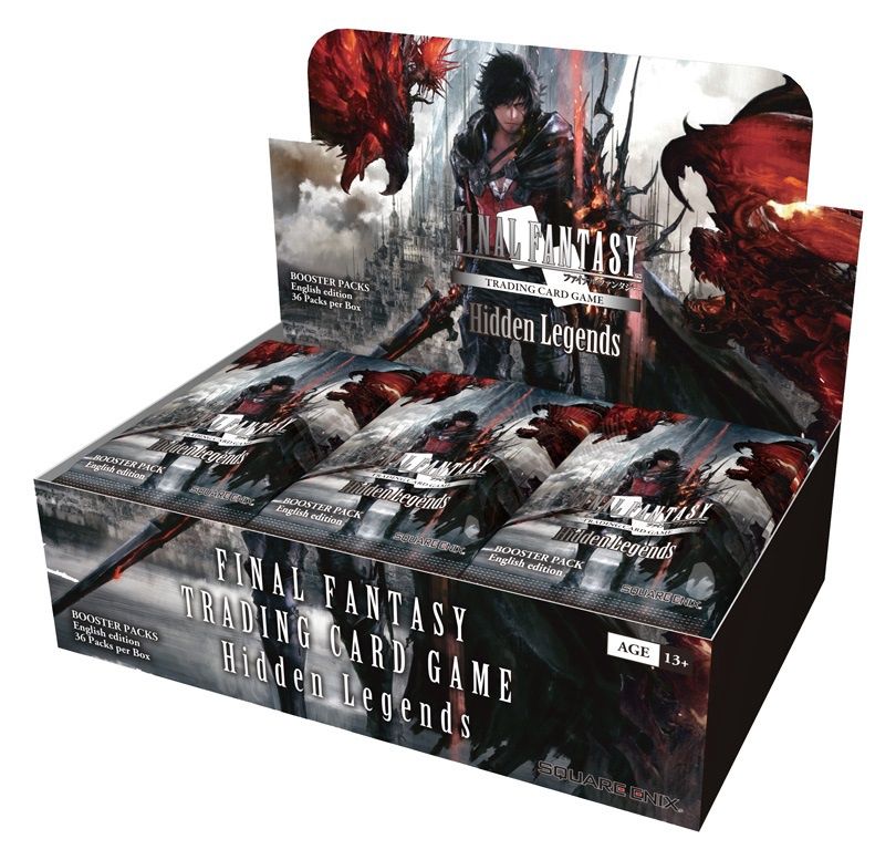 FINAL FANTASY TCG SET 24 HIDDEN LEGENDS BOOSTER, Format D&#39;emballage: Boite (36 Paquets)
