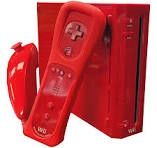 Console - WII Red (Mario edition)